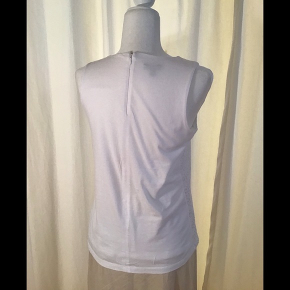 Talbots White Eyelet Front Shell - Picture 8 of 8